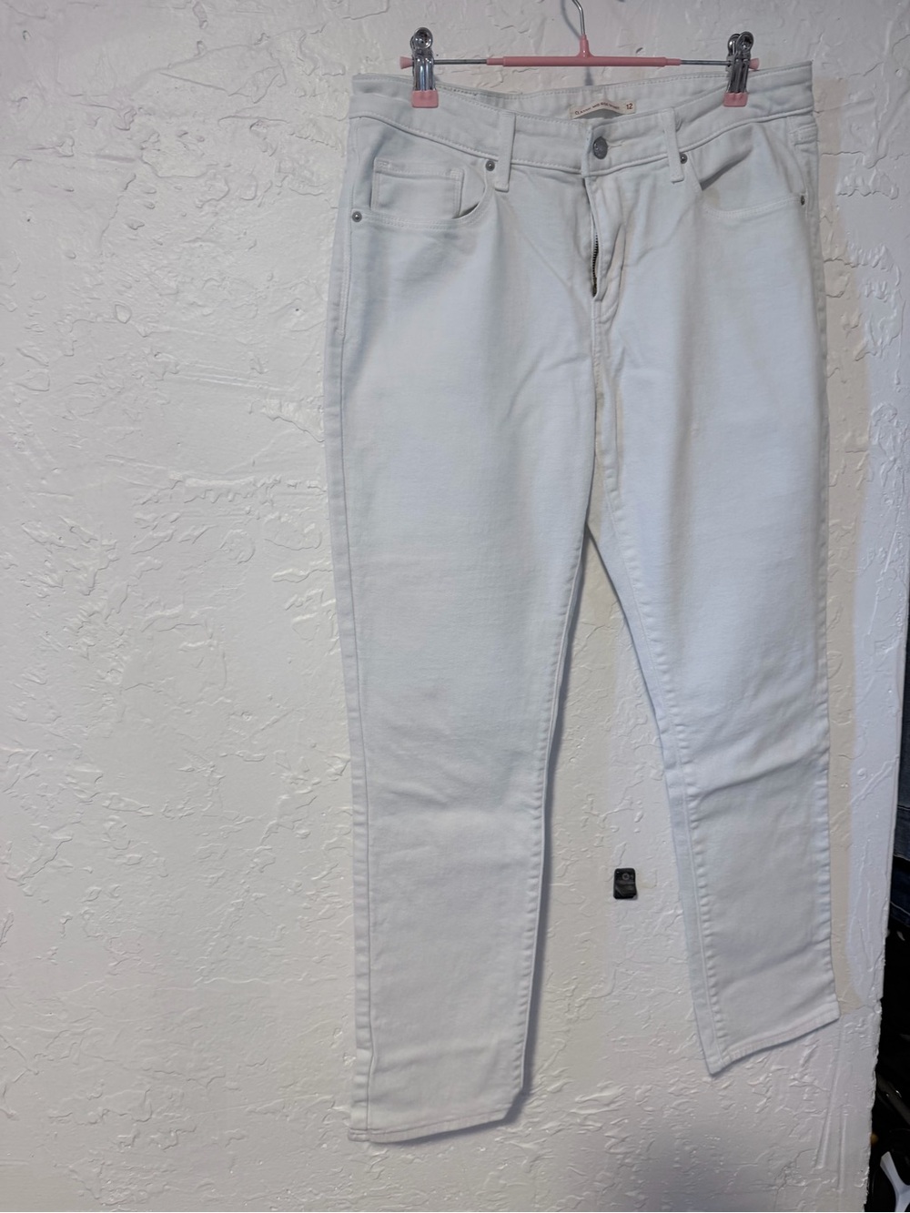 Levi’s 711 - Women’s White Slim Fit Jeans
